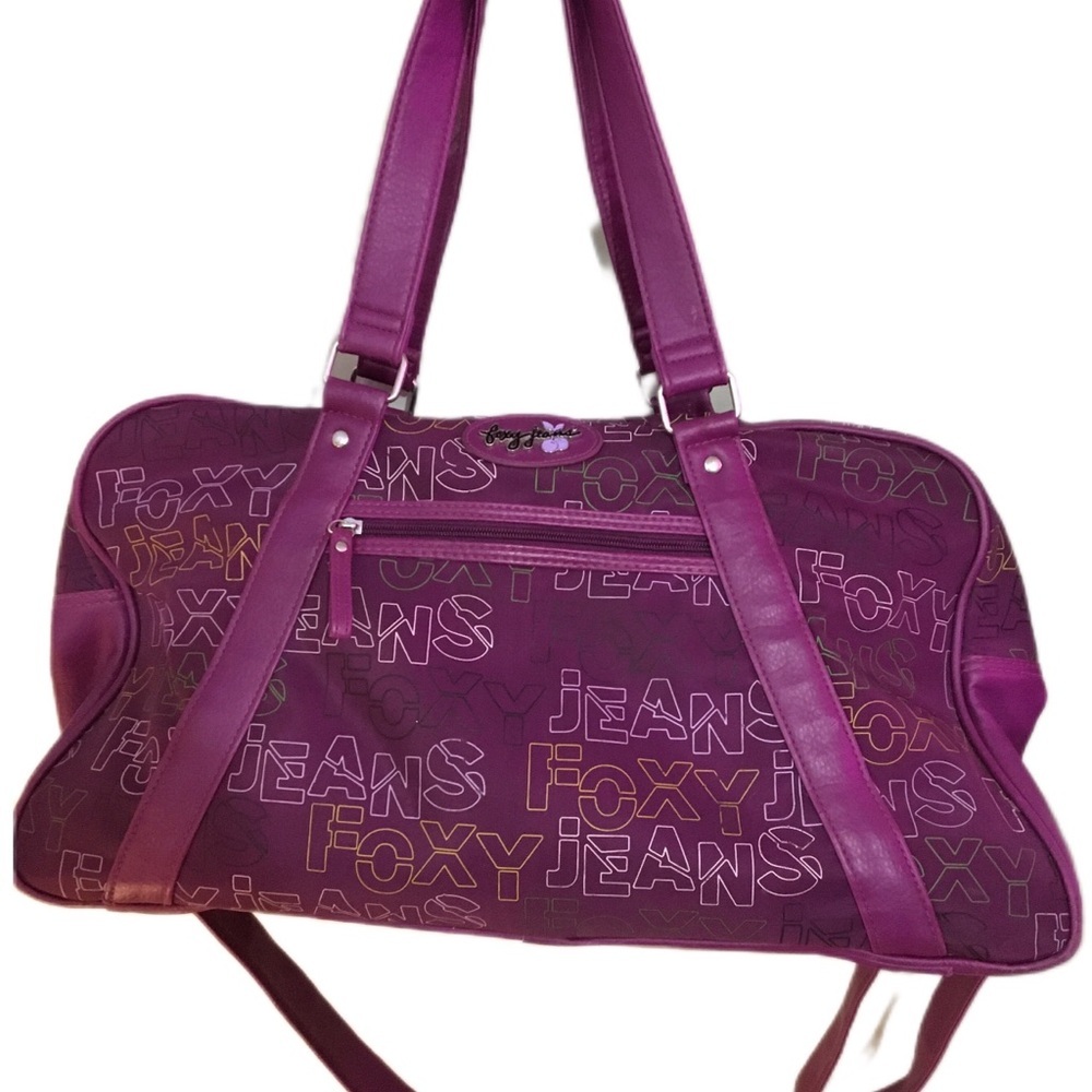 Foxy Jeans Purple Travel Bag